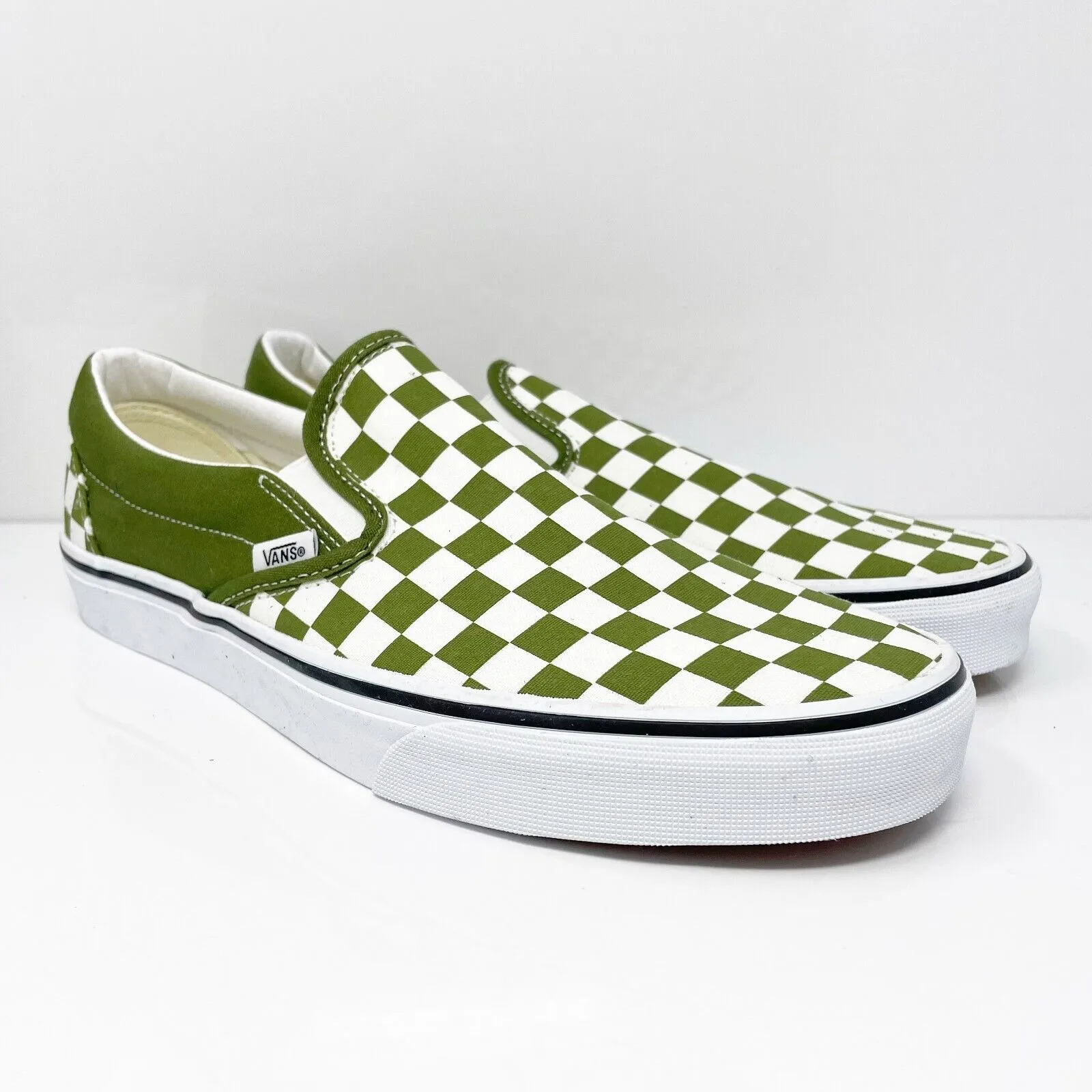 Vans Unisex Classic 721356 Green Casual Shoes Sneakers Size M 10.5 W 12