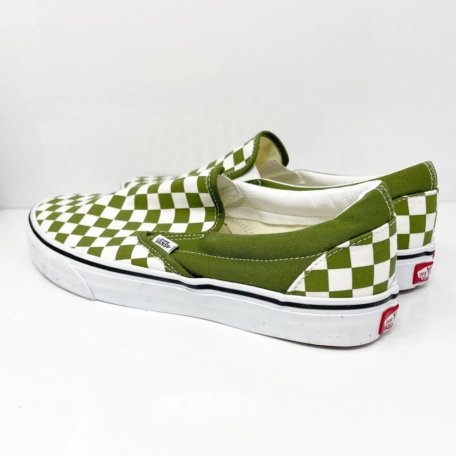 Vans Unisex Classic 721356 Green Casual Shoes Sneakers Size M 10.5 W 12