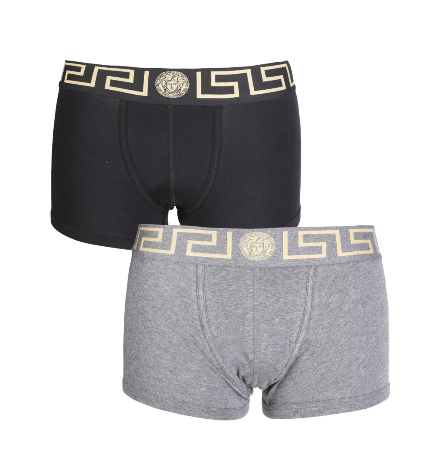 VERSACE Underwear Medusa Boxers low Rise Trunk Stretch Cotton BI-Pack