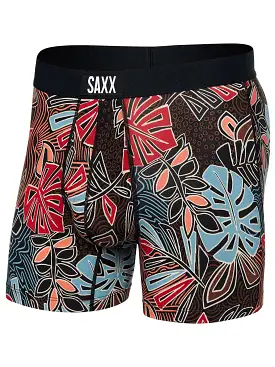 Vibe Super Soft Desert Palms Red Multi Boxer