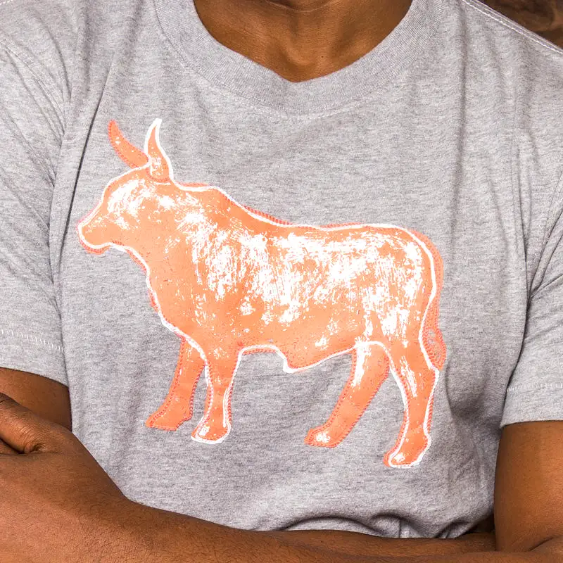 Vibrant Wash Nguni Crew Tee Vervet