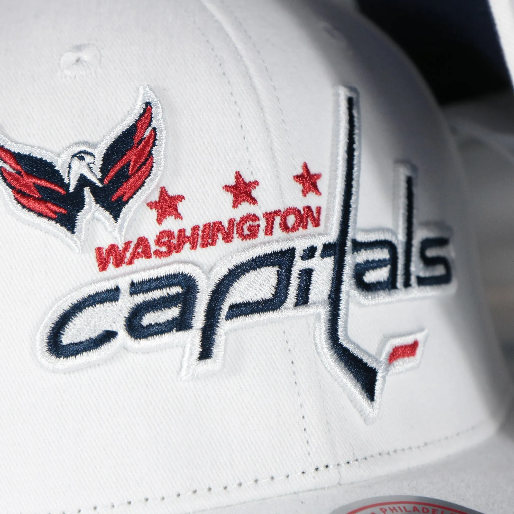 Washington Capitals NHL All in Pro Navy Bottom | White Snapback Hat