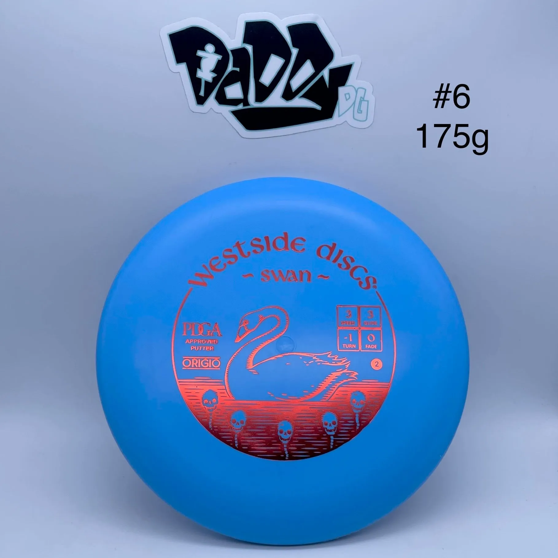 Westside Discs Origio Swan 2 Putt & Approach