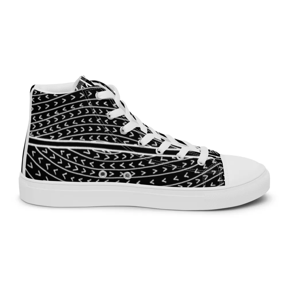 Women’s high top canvas shoes – Magnetic