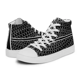 Women’s high top canvas shoes – Magnetic