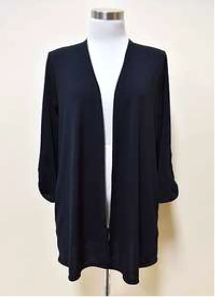 Won't Tell Cardigan - Black