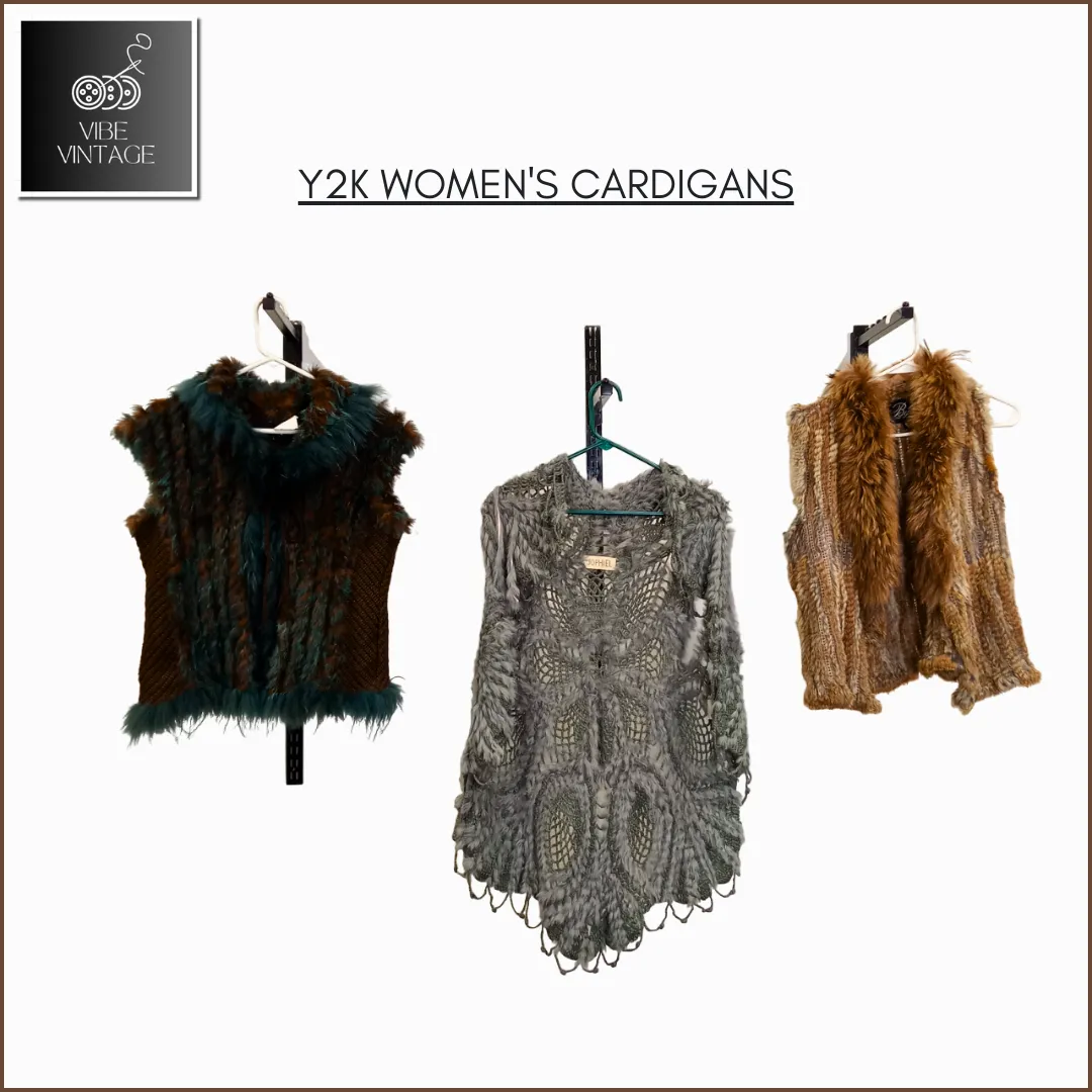 Y2K WOMEN'S CARDIGANS - 11 PCS